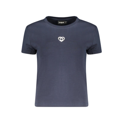 Desigual Tricou 26SWTK04 BLEUMARIN