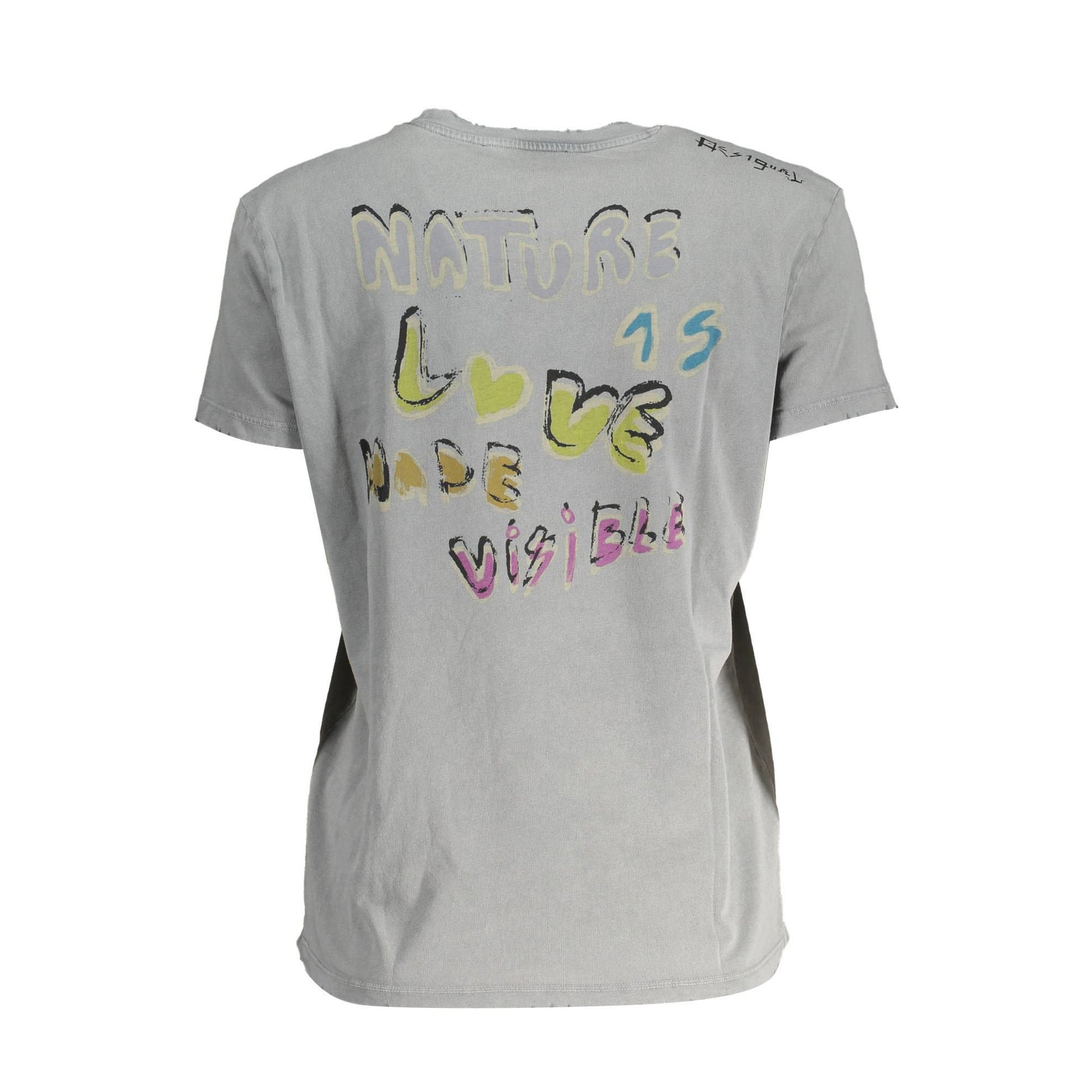 Desigual Tricou 23SWTK24 GRI
