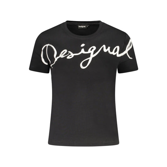Desigual Tricou 26SWTK07 NEGRU