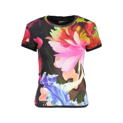 Desigual Tricou 26SWTK49 NEGRU