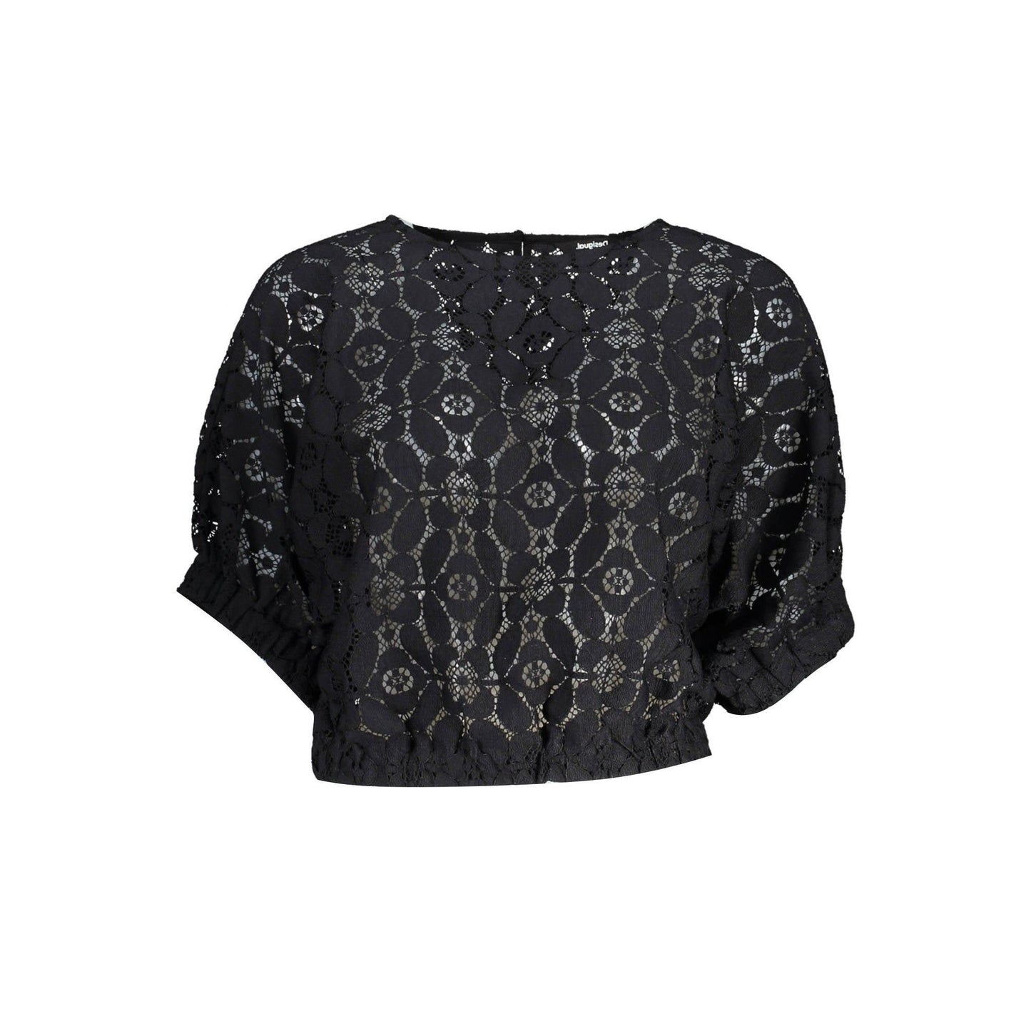 Desigual Tricou 23SWBW01 NEGRU