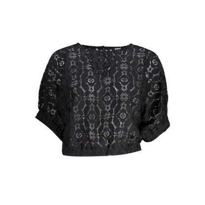 Desigual Tricou 23SWBW01 NEGRU