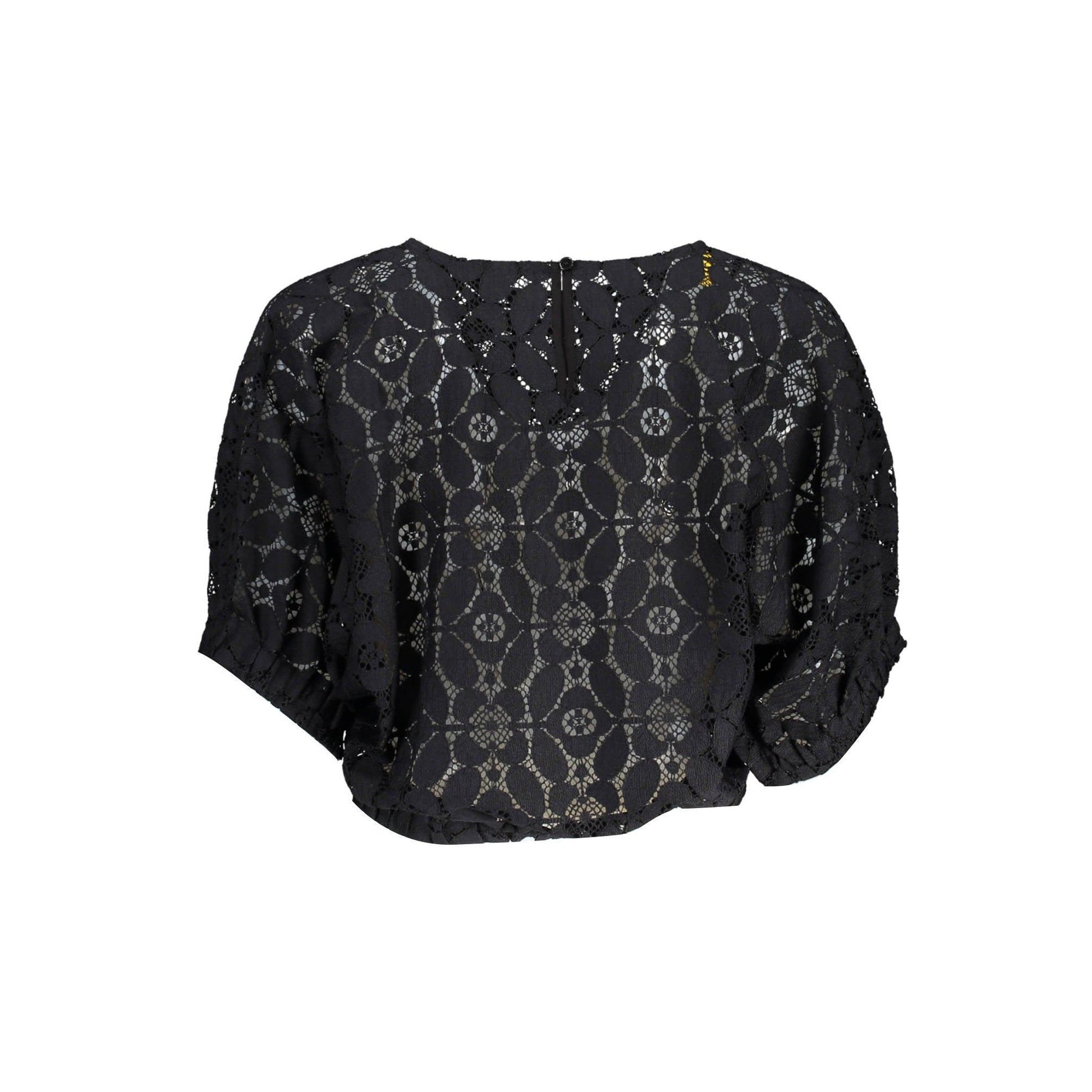 Desigual Tricou 23SWBW01 NEGRU