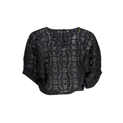 Desigual Tricou 23SWBW01 NEGRU