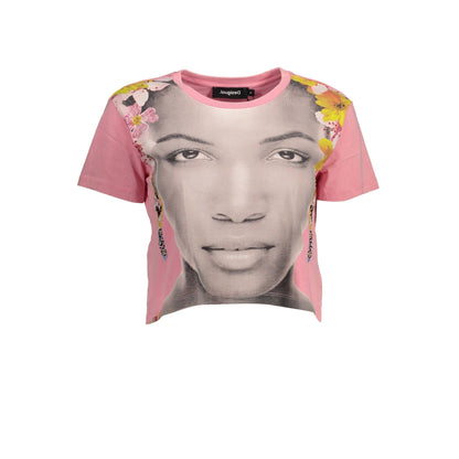 Desigual Tricou 22SWTK22 ROZ