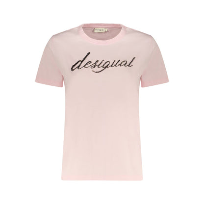 Desigual Tricou 26SWTK08 ROZ