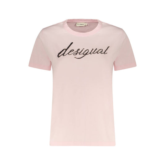 Desigual Tricou 26SWTK08 ROZ