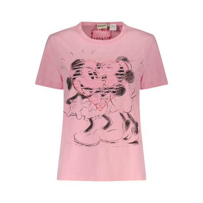 Desigual Tricou 26SWTK42 ROZ