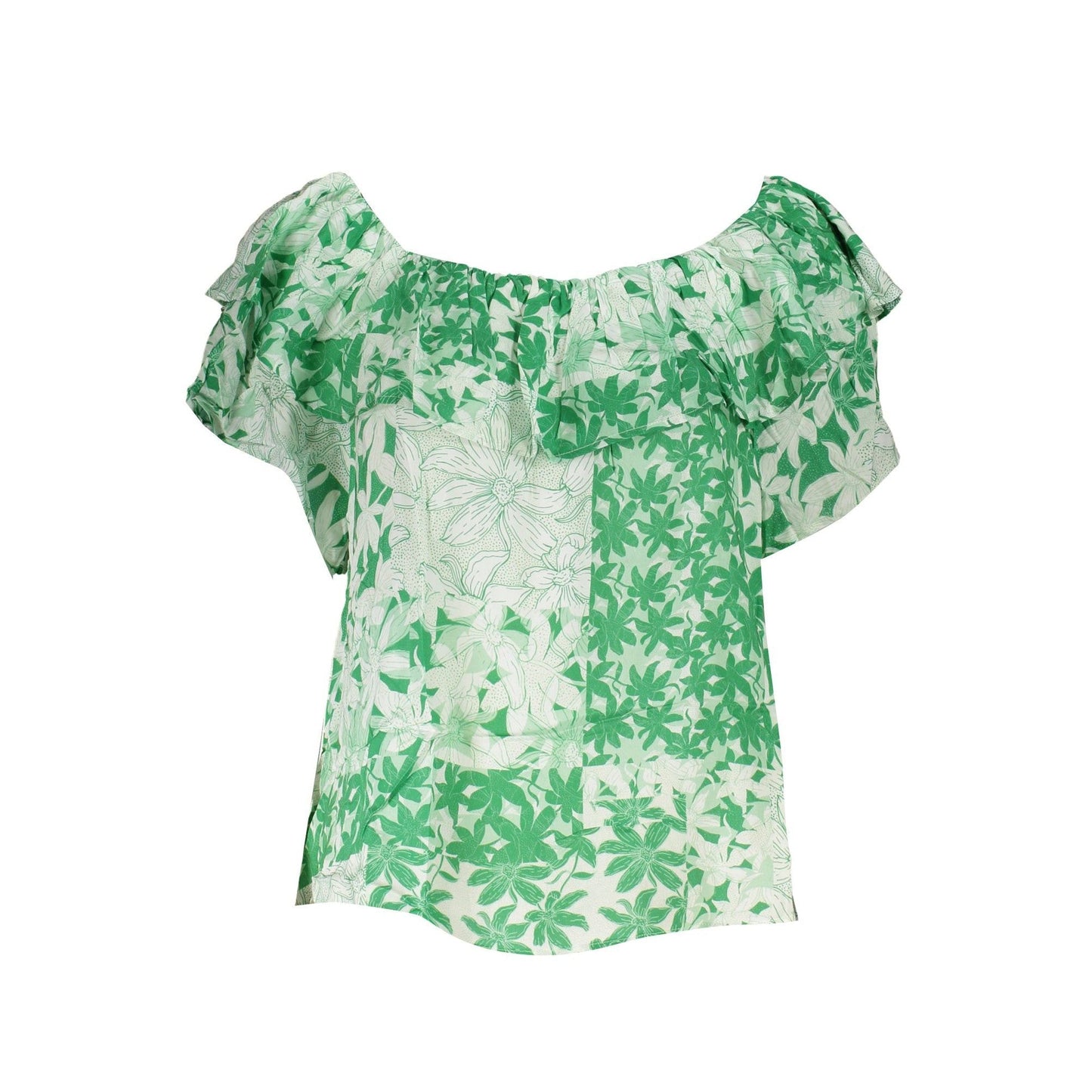 Desigual Tricou 24SWBW01 VERDE