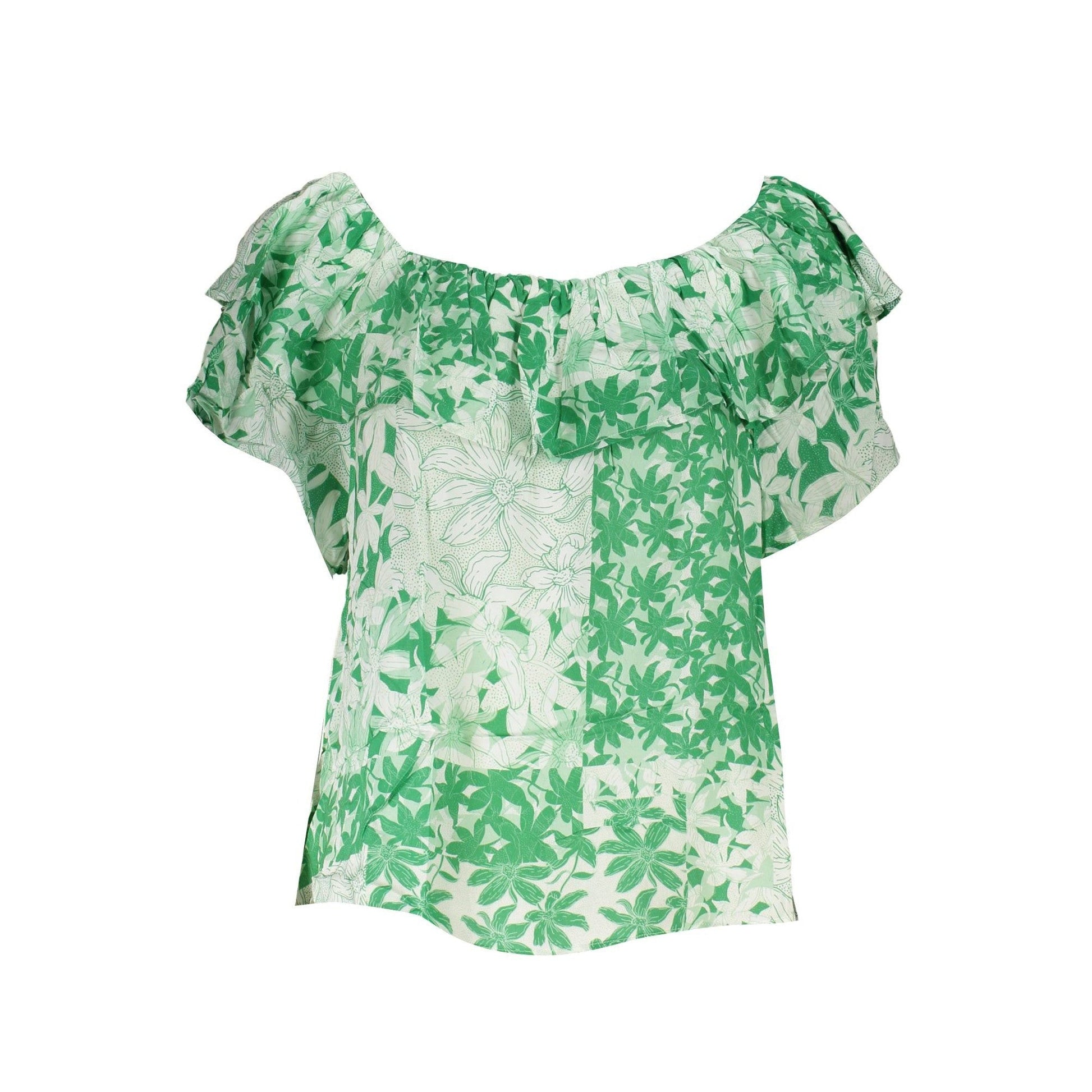 Desigual Tricou 24SWBW01 VERDE