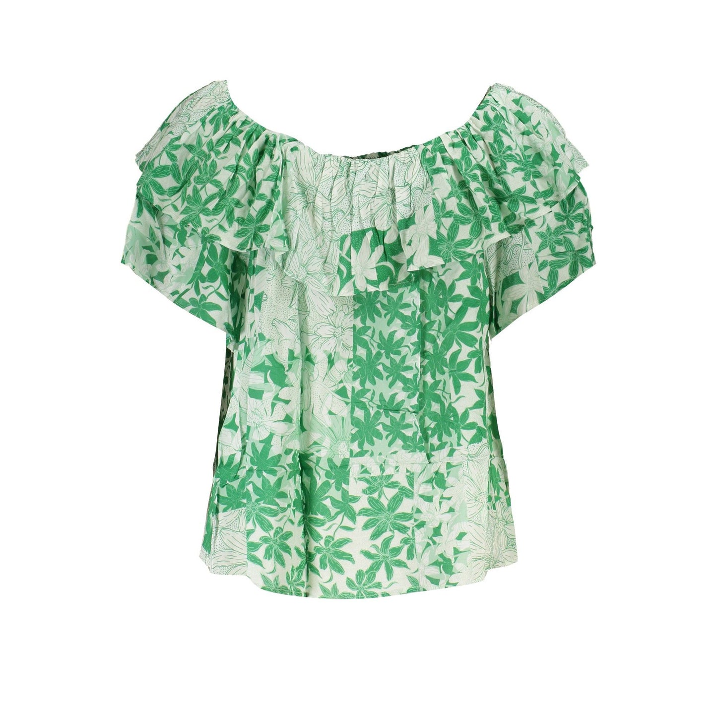 Desigual Tricou 24SWBW01 VERDE