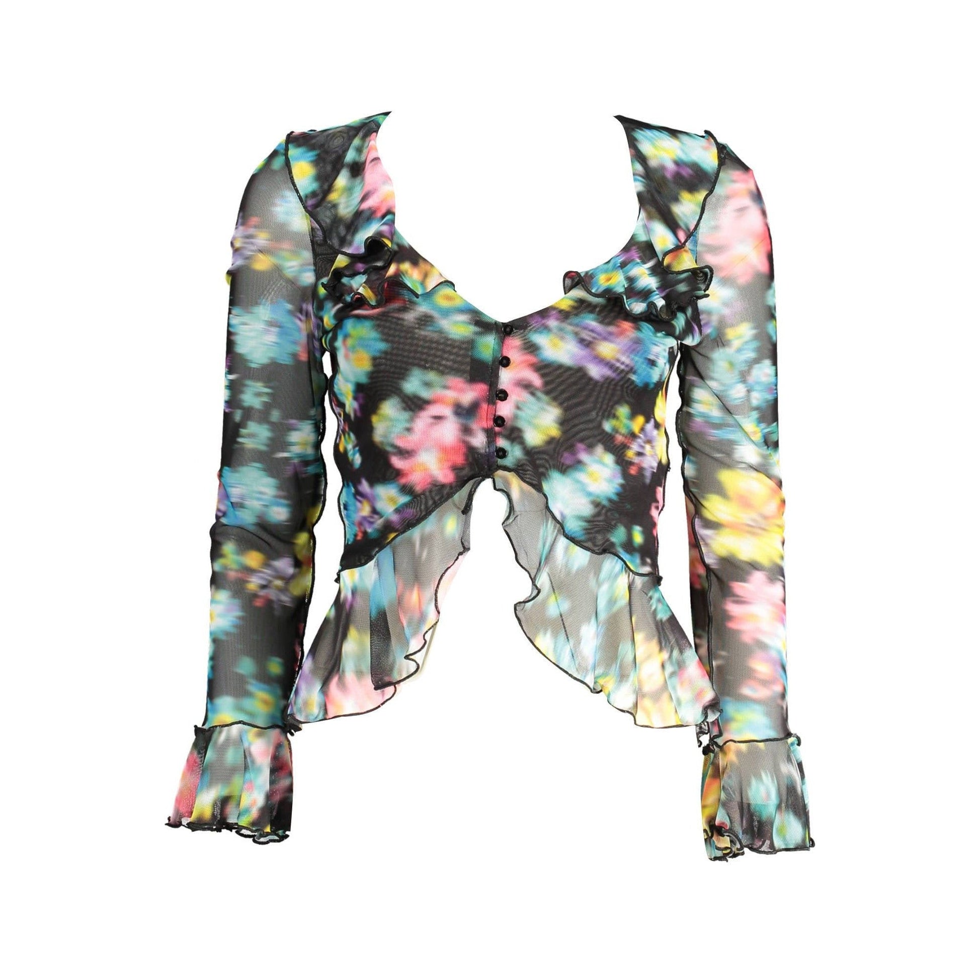 Desigual Tricou 23SWTKB0 NEGRU