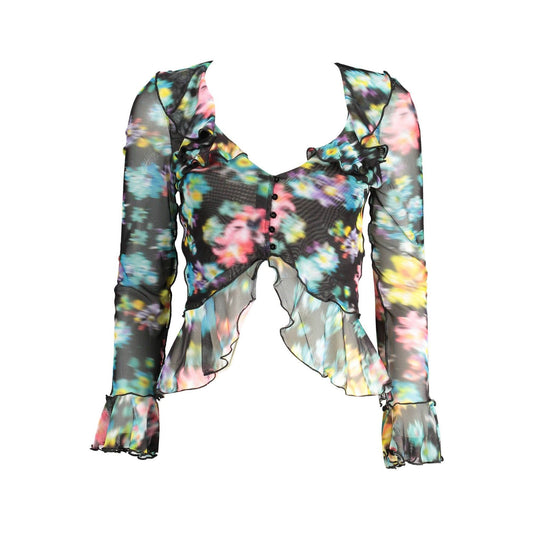 Desigual Tricou 23SWTKB0 NEGRU