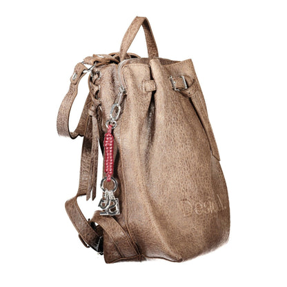 Desigual Geantă Rucsac 26WAKP33 MARO
