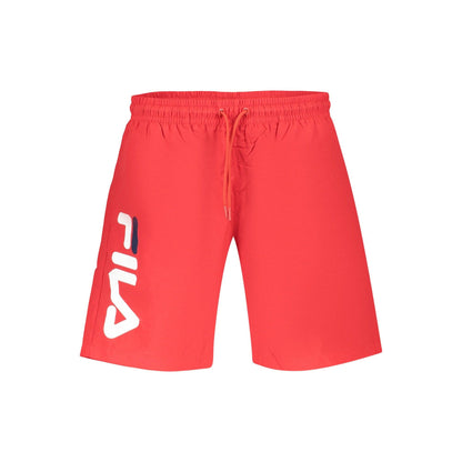 Fila Pantaloni baie FAM1234 ROȘU