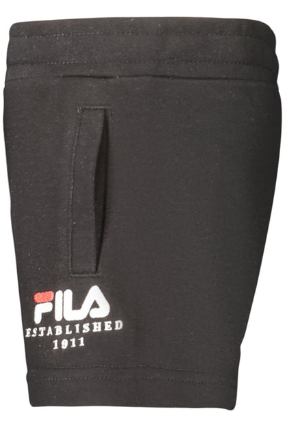 Fila Pantaloni casual FAK0497 NEGRU
