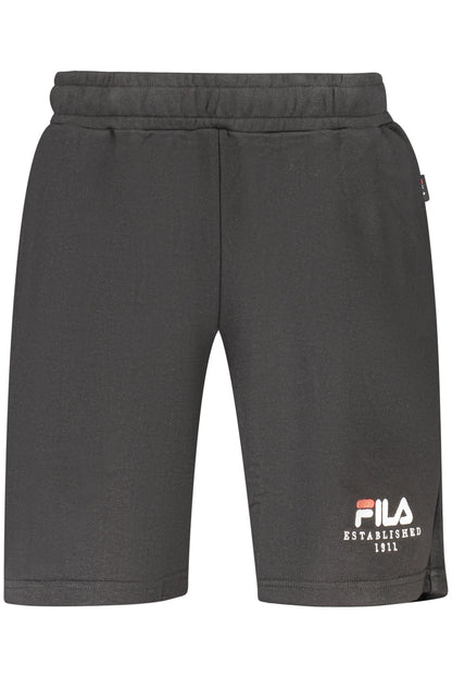 Fila Pantaloni casual FAU0230 NEGRU