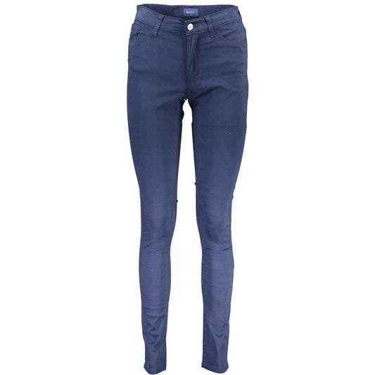 Gant Pantaloni casual 18034100056 BLEUMARIN