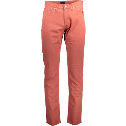 Gant Pantaloni casual 20011007308 ROȘU