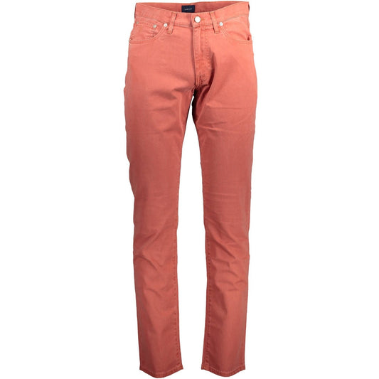 Gant Pantaloni casual 20011007308 ROȘU