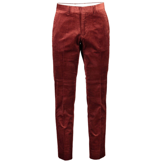 Gant Pantaloni casual 19031505051 ROȘU