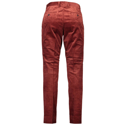 Gant Pantaloni casual 19031505051 ROȘU