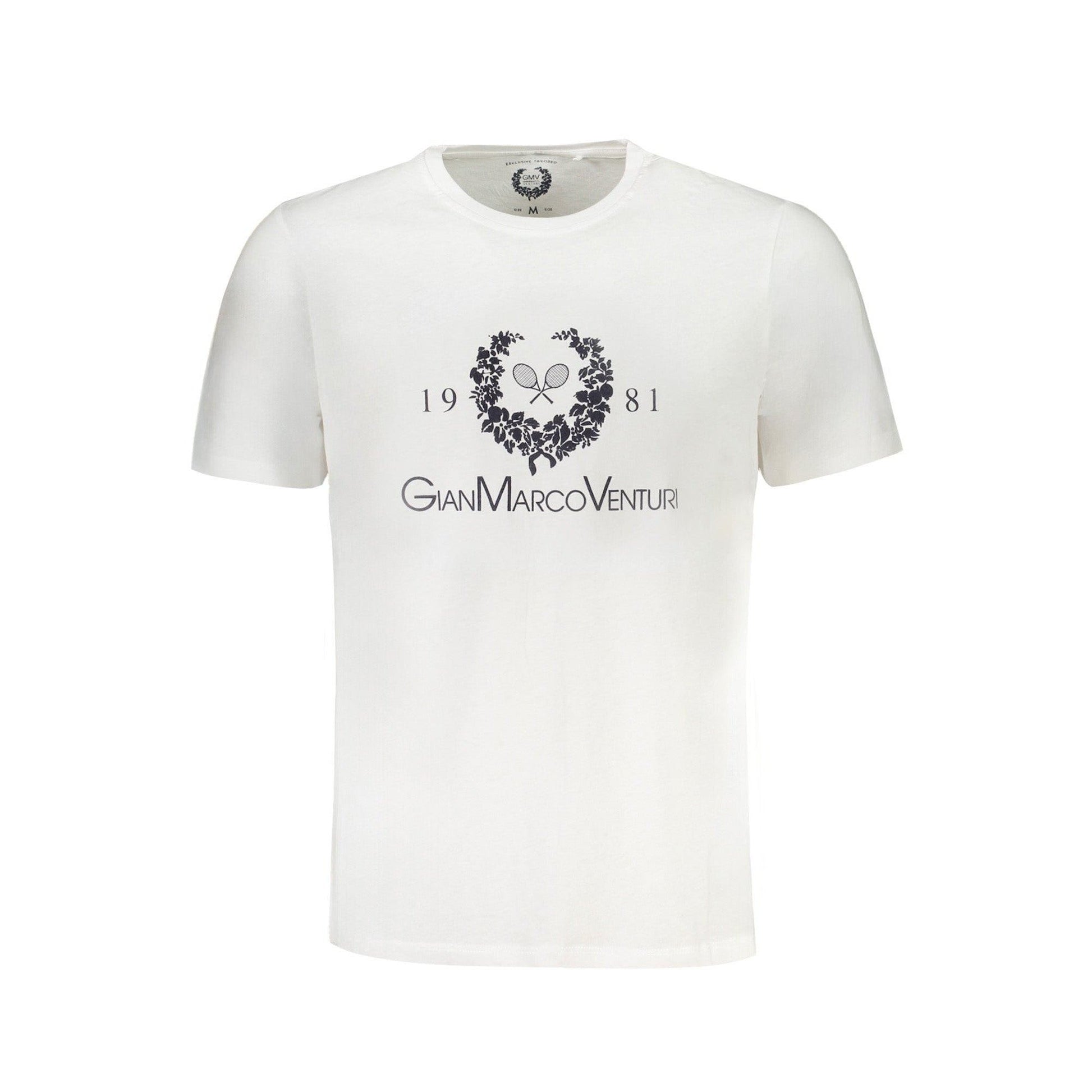 Gian Marco Venturi Tricou AU01419LINO ALB