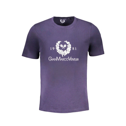 Gian Marco Venturi Tricou AU01419LINO BLEUMARIN