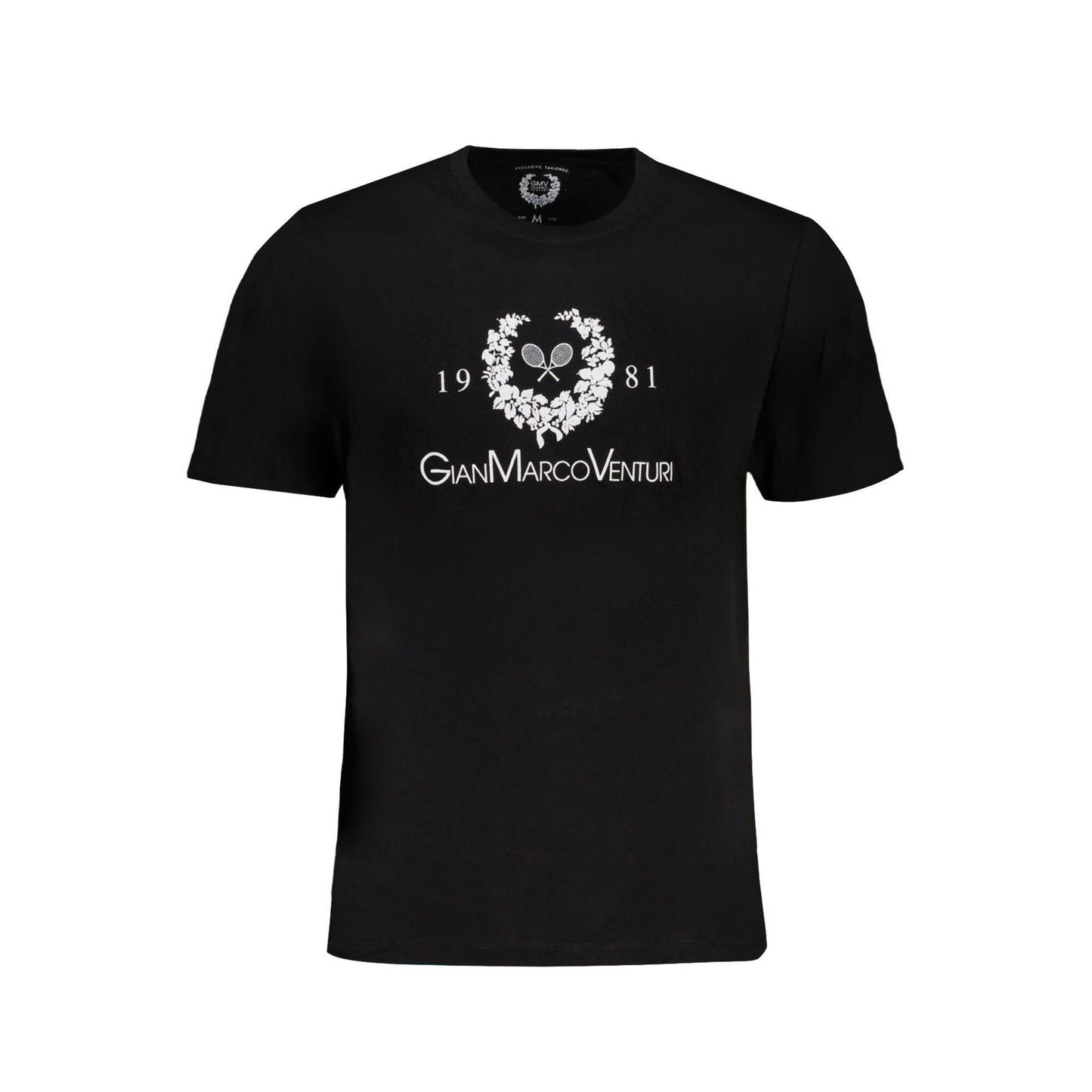 Gian Marco Venturi Tricou AU01419LINO NEGRU