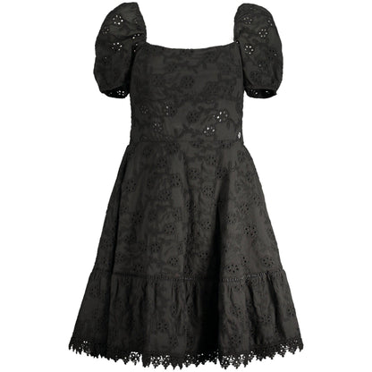 Guess Jeans Rochie W4GK50WG590 NEGRU