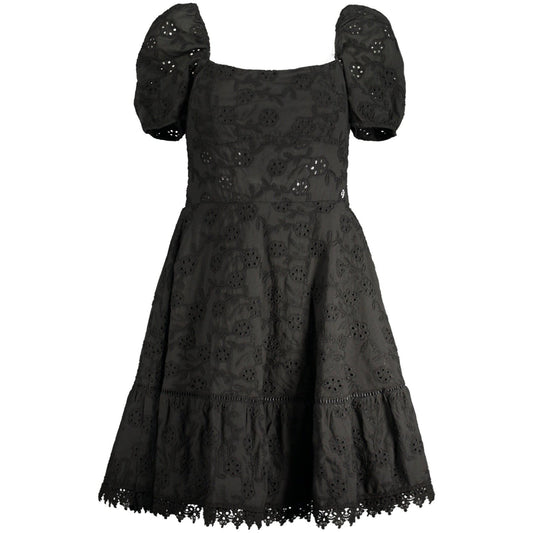 Guess Jeans Rochie W4GK50WG590 NEGRU