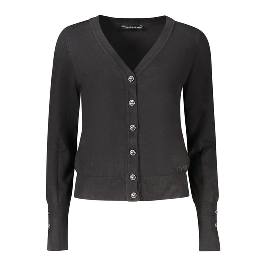 Guess Jeans Pulover W2YR33Z2V62 NEGRU
