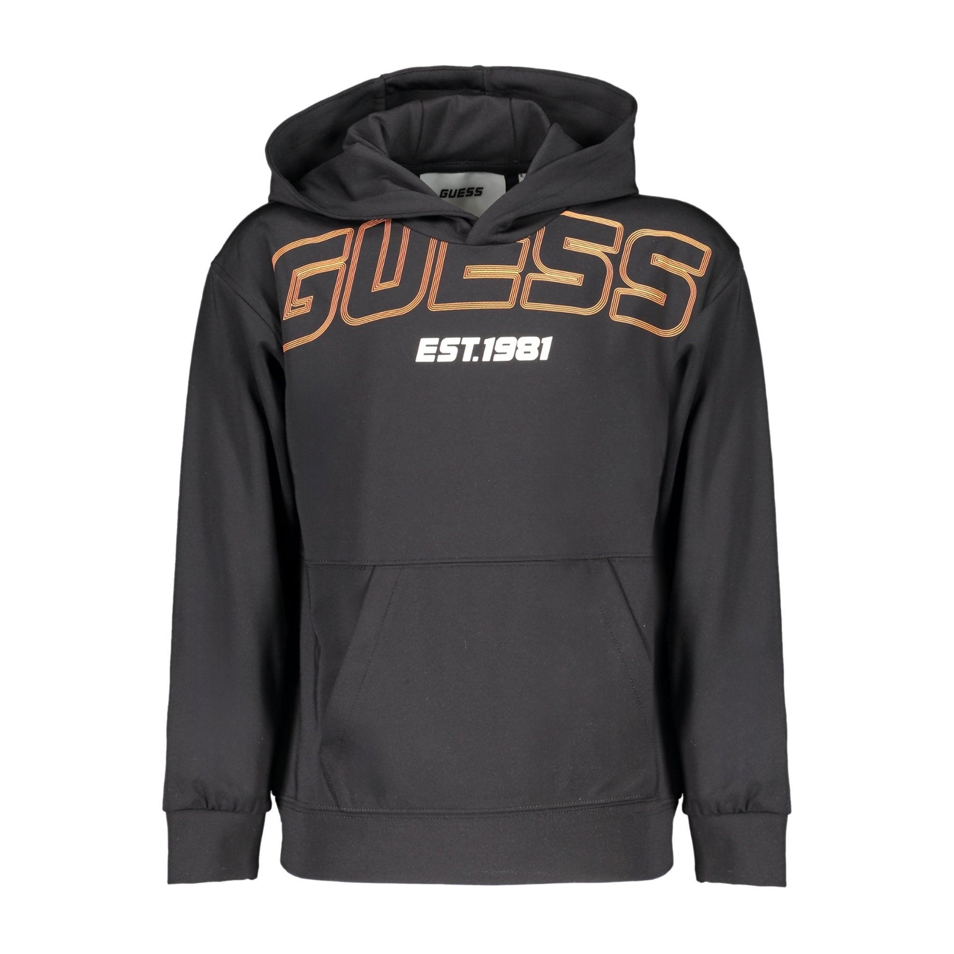 Guess Jeans Hanorac L3YQ25KA5N0 NEGRU