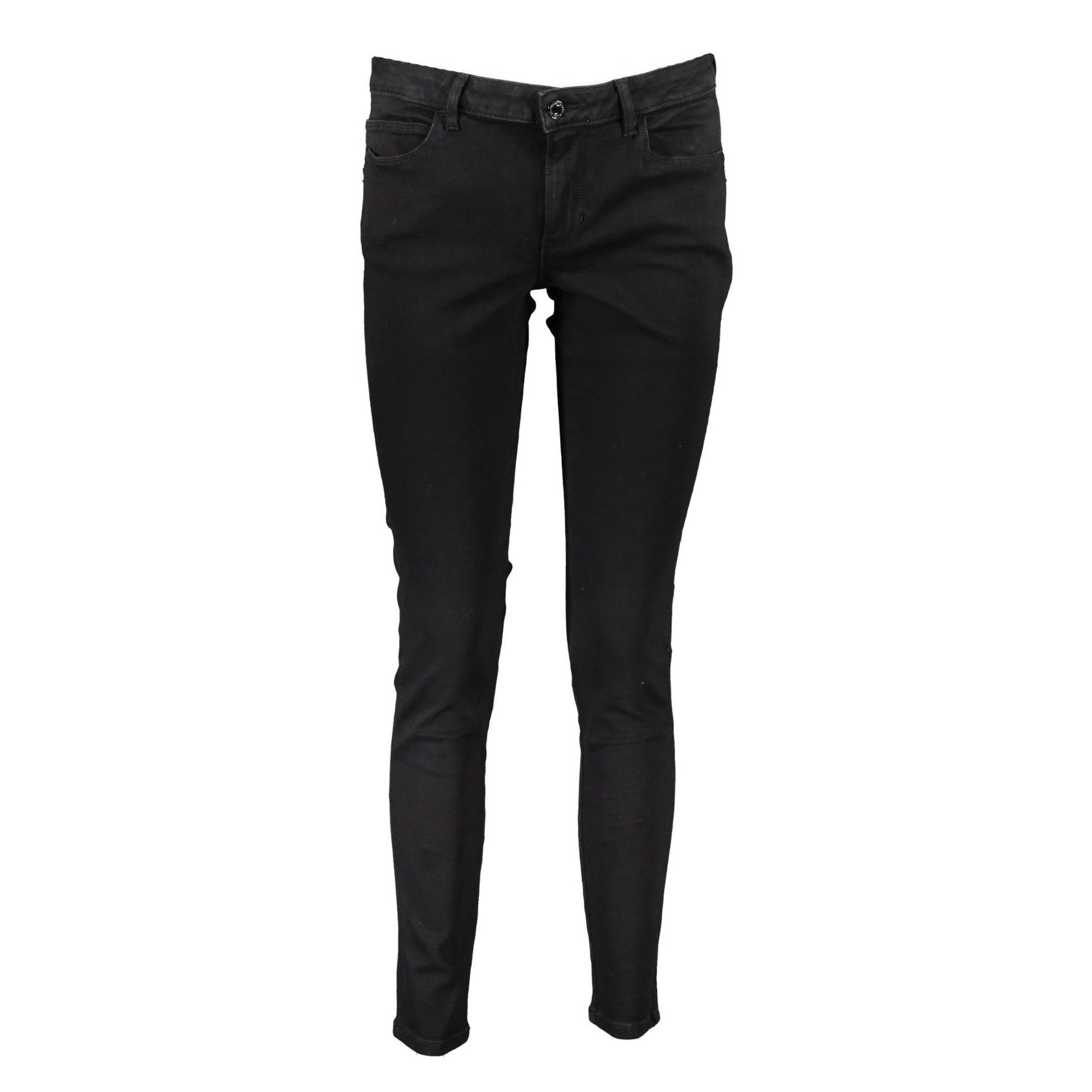 Guess Jeans Blugi W2YAJ2D4PZ1 NEGRU