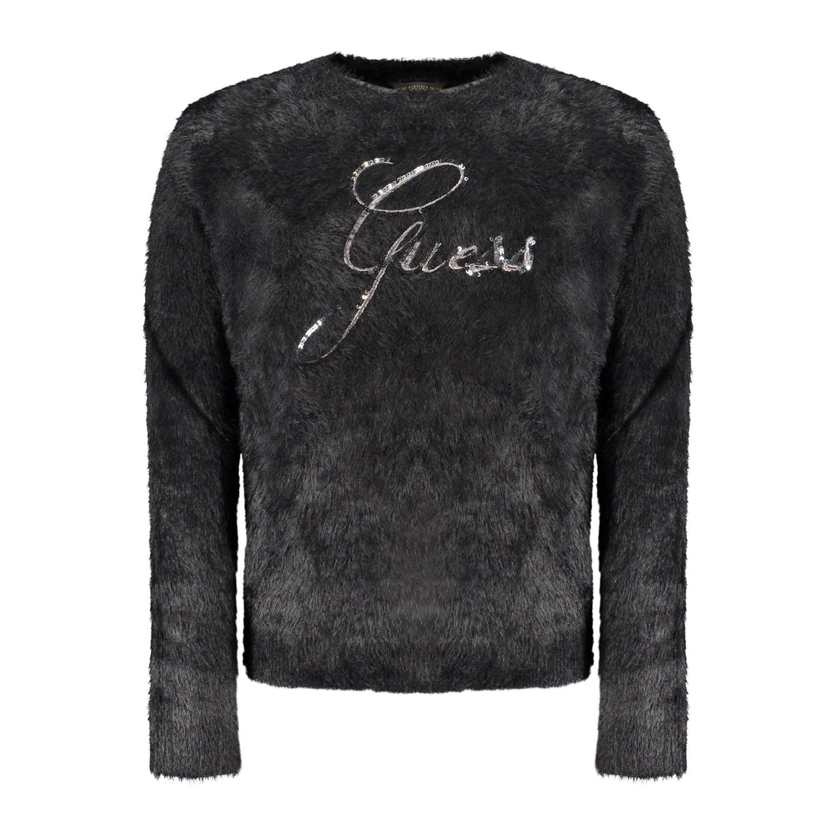 Guess Jeans Pulover J6BR03Z1335 NEGRU