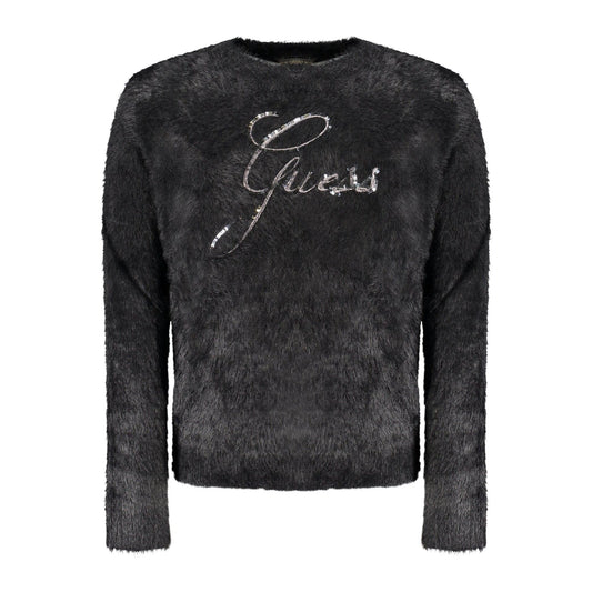 Guess Jeans Pulover J6BR03Z1335 NEGRU