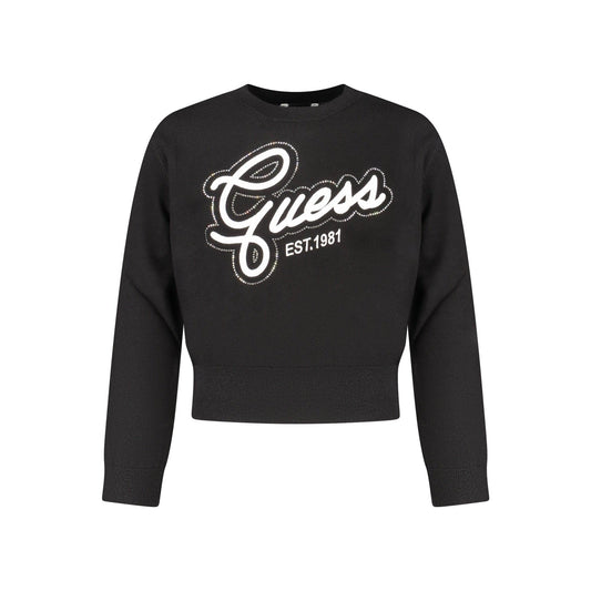Guess Jeans Pulover J6YR04Z0834 NEGRU