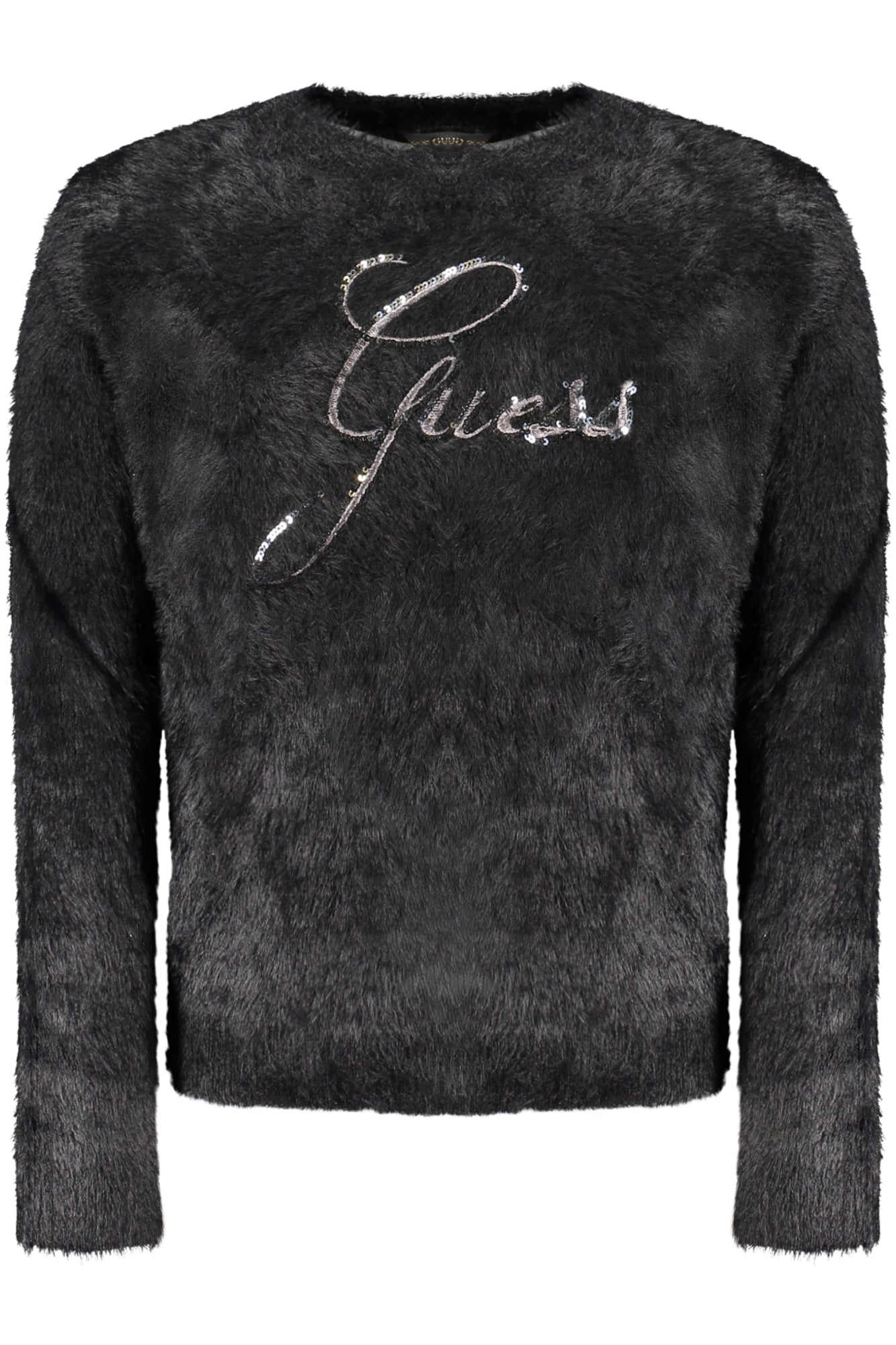 Guess Jeans Pulover J6BR03Z1335 NEGRU