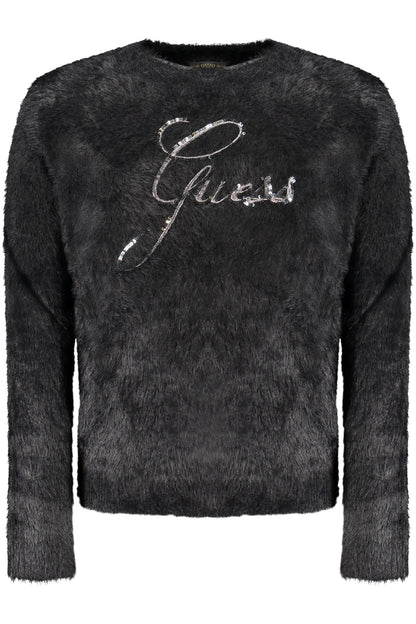 Guess Jeans Pulover J6BR03Z1335 NEGRU