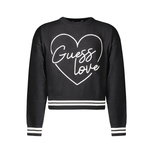 Guess Jeans Pulover J4YR05Z3FV0 NEGRU