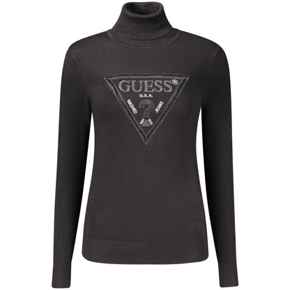 Guess Jeans Pulover W6BR54Z1455 NEGRU