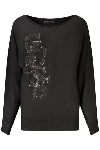 Guess Jeans Pulover W6BR51Z1452 NEGRU