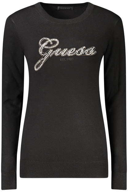 Guess Jeans Pulover W6BR53Z1454 NEGRU