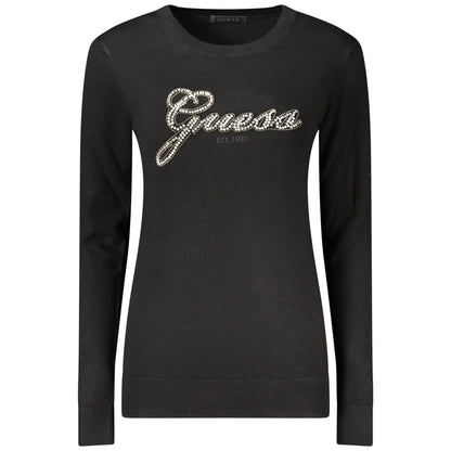 Guess Jeans Pulover W6BR53Z1454 NEGRU