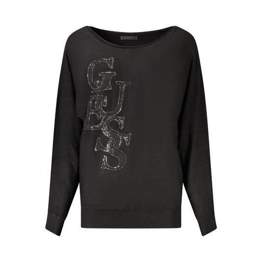 Guess Jeans Pulover W6BR51Z1452 NEGRU