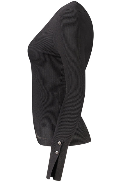 Guess Jeans Pulover W6YR09Z0948 NEGRU