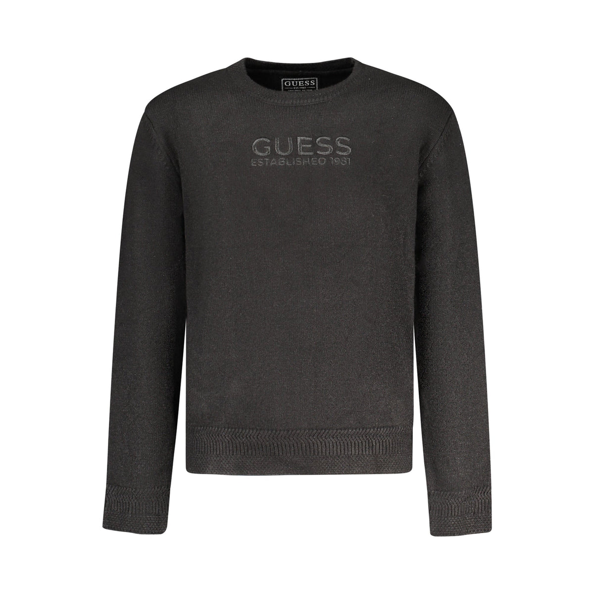 Guess Jeans Pulover L6BR05Z1495 NEGRU