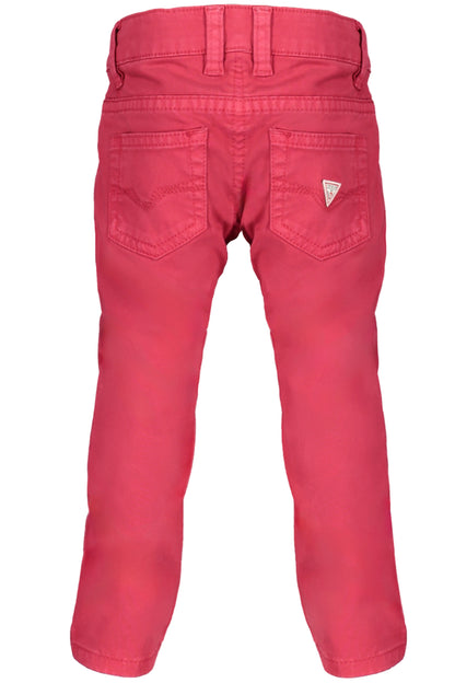 Guess Jeans Pantaloni casual N3BB03WFPMA ROȘU