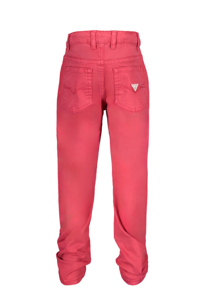 Guess Jeans Pantaloni casual N3BB03WFPMA ROȘU