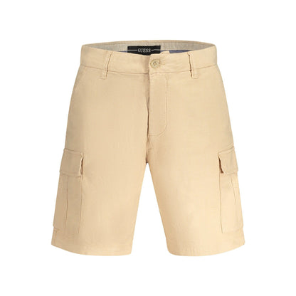 Guess Jeans Pantaloni scurți M4GD44WEJA0 BEJ